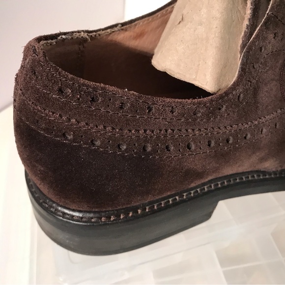 J CREW Allerton Suede WingTips (9.5) - Picture 7 of 10